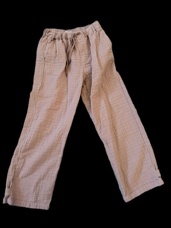 Madewell Pants - Madewell Brown/Tan Top with Elastic Waistband